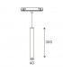 Foco Led XAUN Serie 16Mm 10W 1000Lm 36º Negro 48V