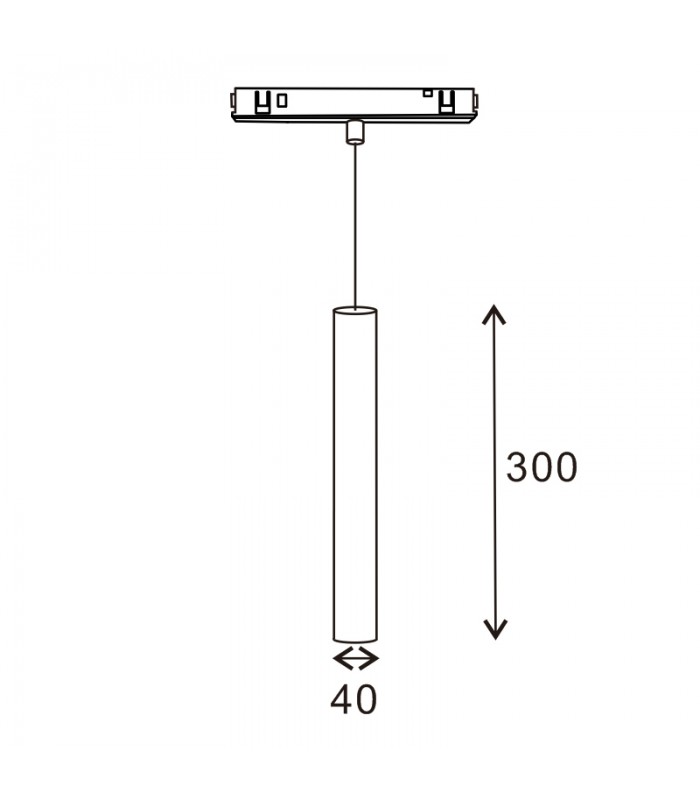 Foco Led XAUN Serie 16Mm 10W 1000Lm 36º Negro 48V