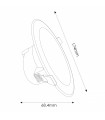 Downlight Led DL6 15W 1650Lm IP44