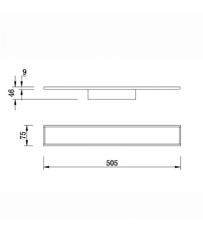 Aplique Pared Led NELSON 24W 1950Lm Blanco CCT
