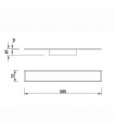 Aplique Pared Led NELSON 24W 1950Lm Blanco CCT