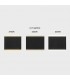 Aplique Pared Led NELSON 24W 1950Lm Negro CCT