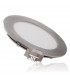 Downlight Led 9W 720LM IP44 Redondo Níquel