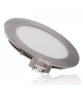 Downlight Led 9W 720LM IP44 Redondo Níquel