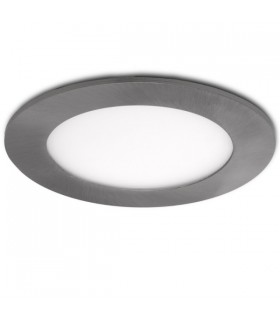 Downlight Led 9W 720LM IP44 Redondo Níquel