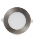 Downlight Led 9W 720LM IP44 Redondo Níquel