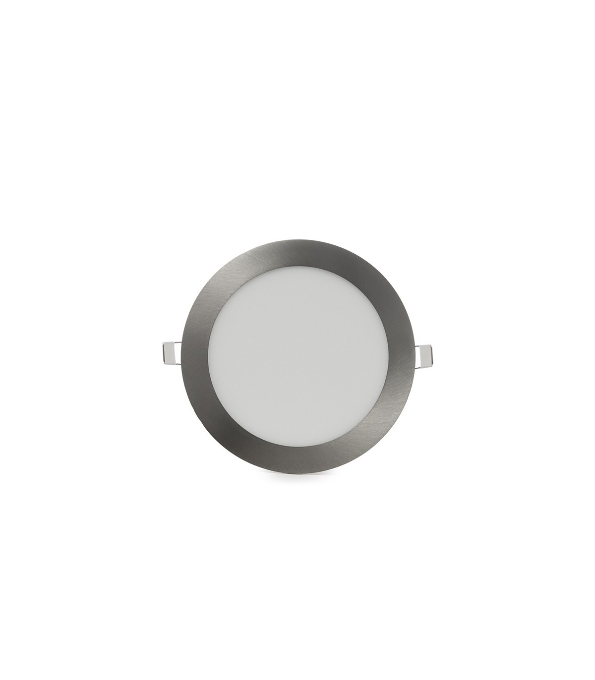 Downlight Led 12W 960LM IP44 Redondo Níquel