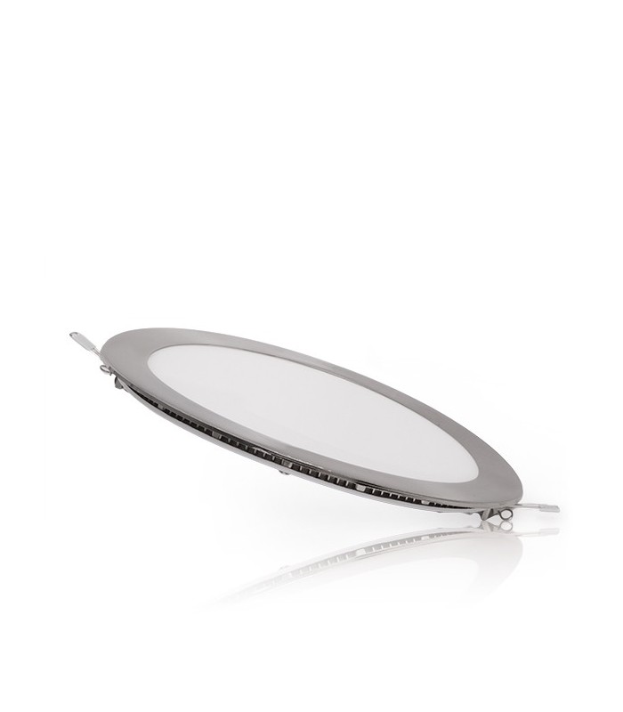 Downlight Led 18W 1440LM IP44 Redondo Níquel