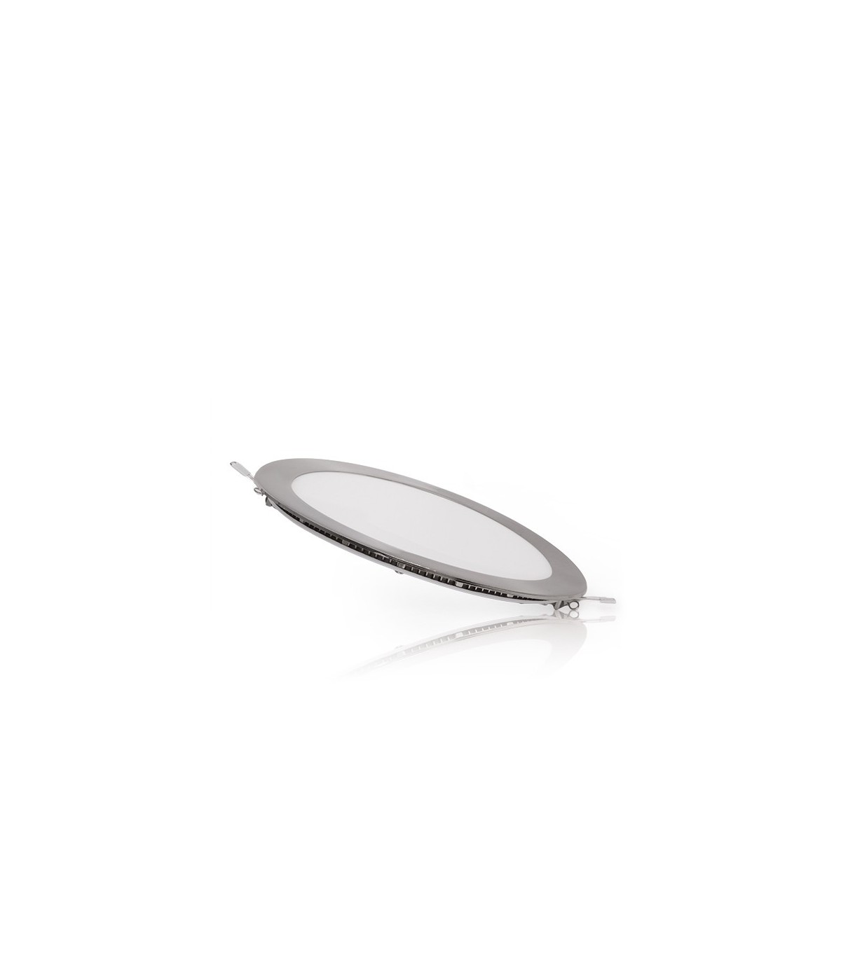 Downlight Led 18W 1440LM IP44 Redondo Níquel