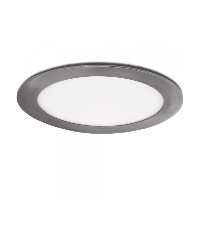 Downlight Led 18W 1440LM IP44 Redondo Níquel