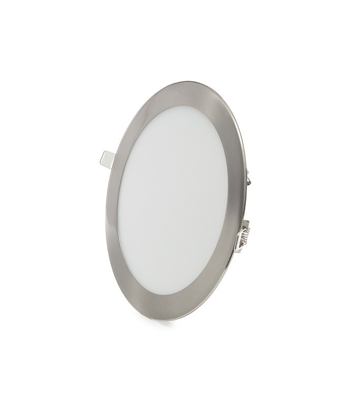 Downlight Led 18W 1440LM IP44 Redondo Níquel
