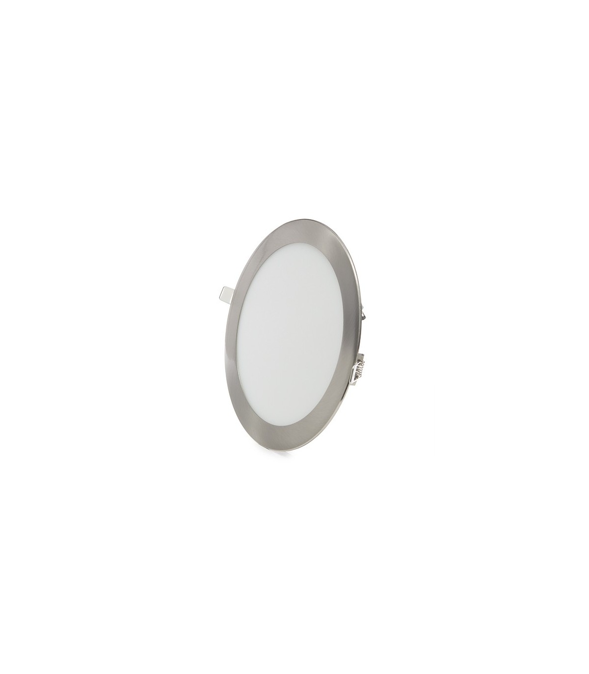 Downlight Led 18W 1440LM IP44 Redondo Níquel