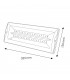 Emergencia Led ZOVY 3W 280LM IP30 Sup/Emp Autotest