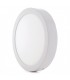 Plafón superficie LED 25W 2.500Lm 120º IP40 Redondo Blanco
