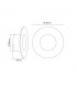 Downlight Led MINI 1W 100Lm IP20 Blanco