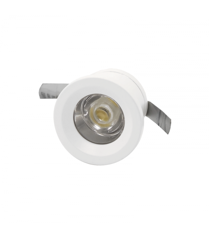 Downlight Led MINI 1W 100Lm IP20 Blanco