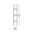 Tira Flexible Led 4.8W 480Lm/M 60Led/m IP20 DC24V -5 Metros-