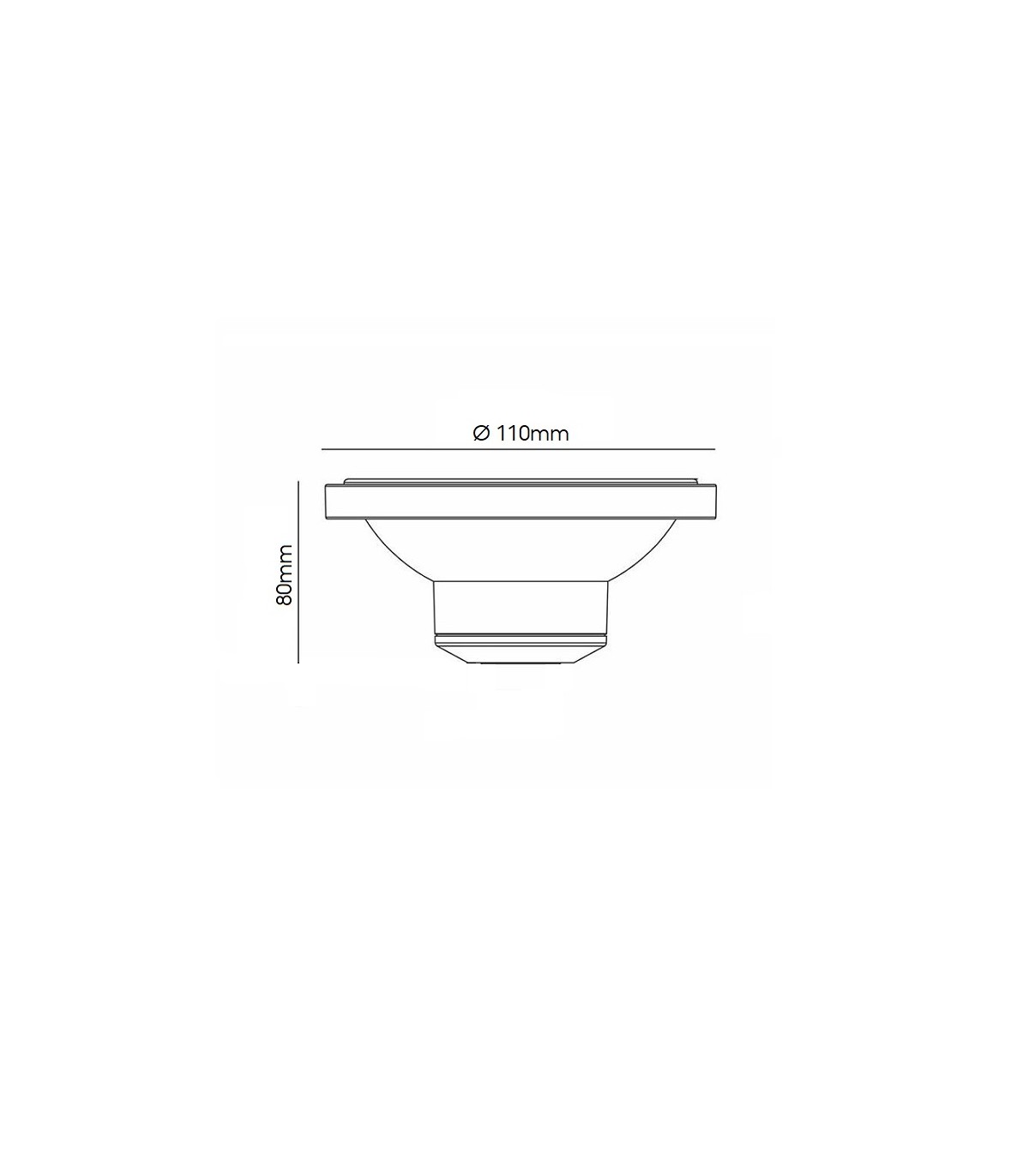 Bombilla Led AR111 15W 1200Lm 30º Con Driver