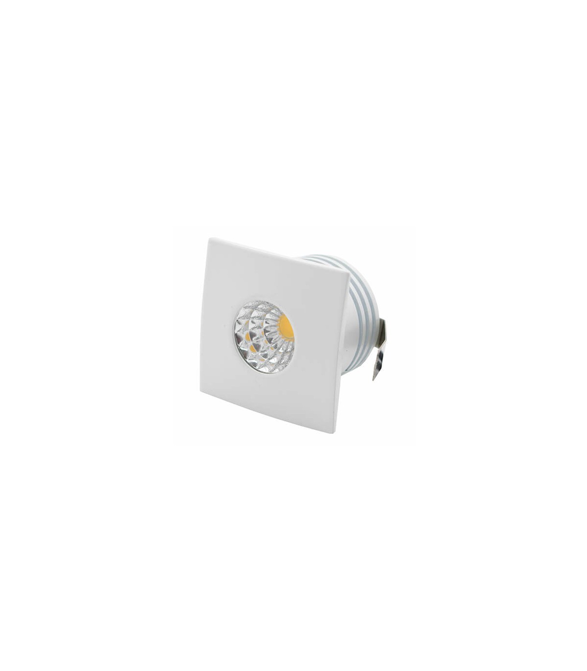 Downlight Led SQUARE 3W 210Lm IP20 Blanco