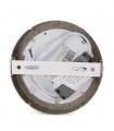 Plafón Led Superficie 6W 480LM IP44 Redondo Níquel
