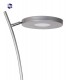 Lámpara de Pie Plata LED 18+5W 1400+450Lm IP20 4000K