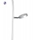Lámpara de Pie Plata LED 18+5W 1400+450Lm IP20 4000K