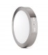 Plafón Led Superficie 18W 1440LM IP44 Redondo Níquel