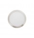 Plafón Led Superficie 24W 1920LM IP44 Redondo Níquel