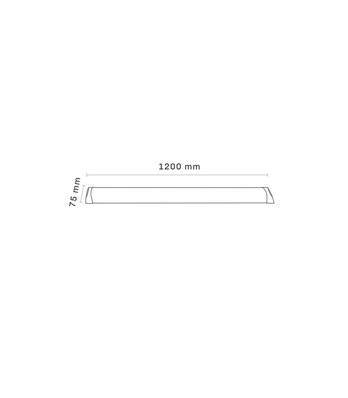 Regleta Led SLIM MAXLED 36W 3200Lm 120cm IP20