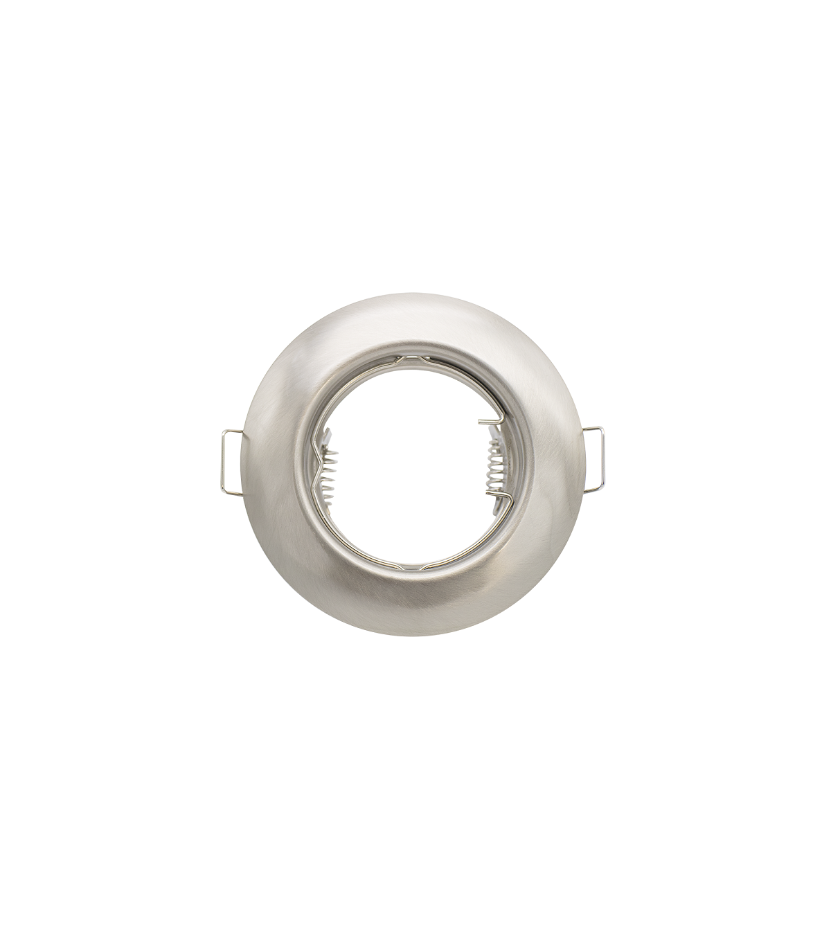 Aro Empotrable Fijo Aluminio MAXLED Redondo Níquel