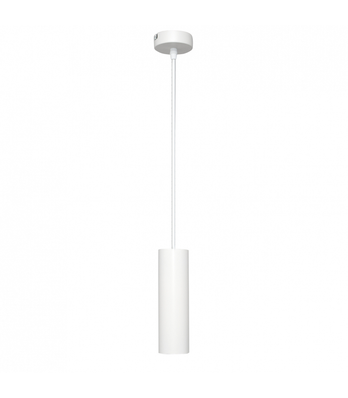 Colgante Hermione 1xGU10 Blanco