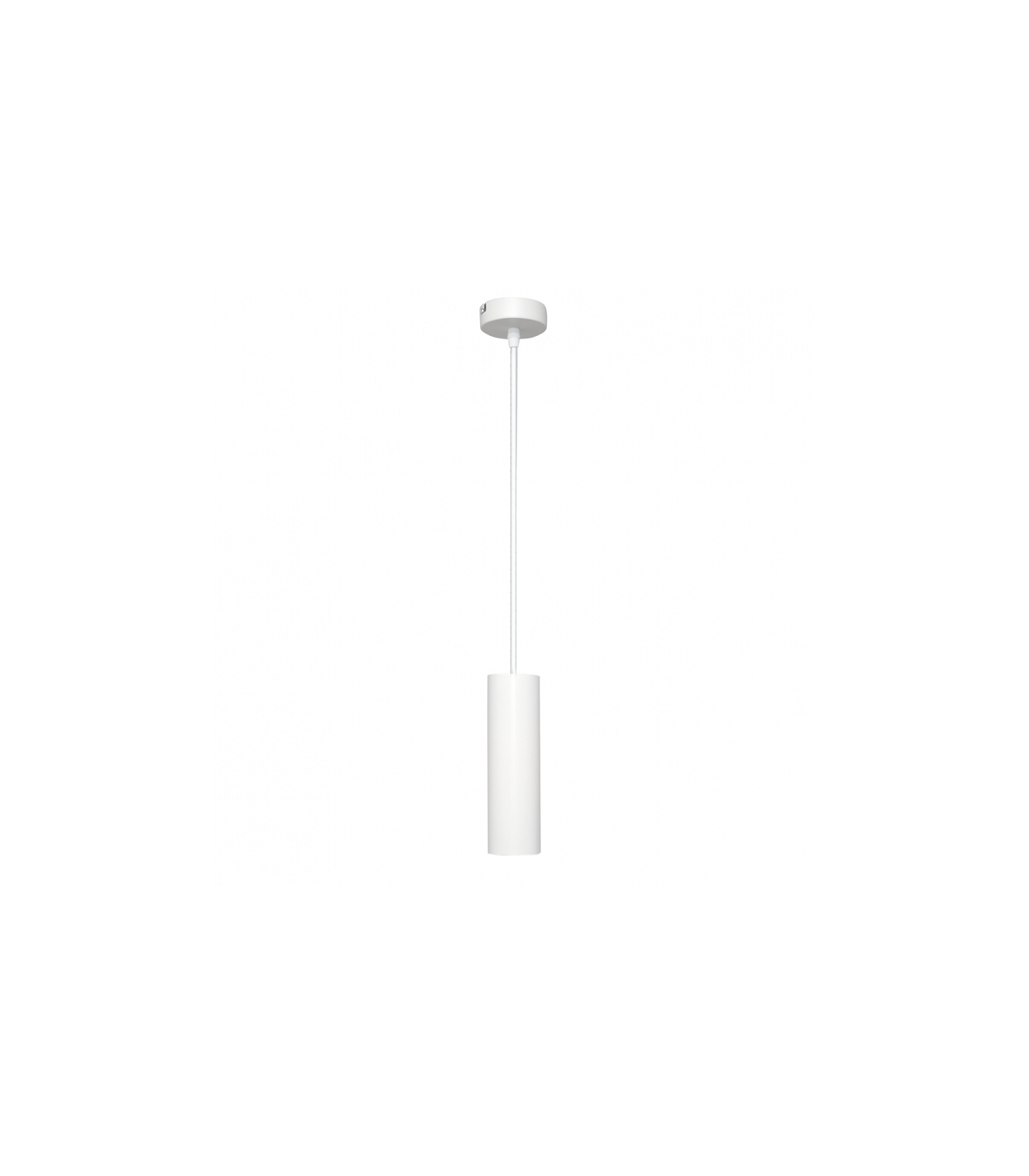 Colgante Hermione 1xGU10 Blanco