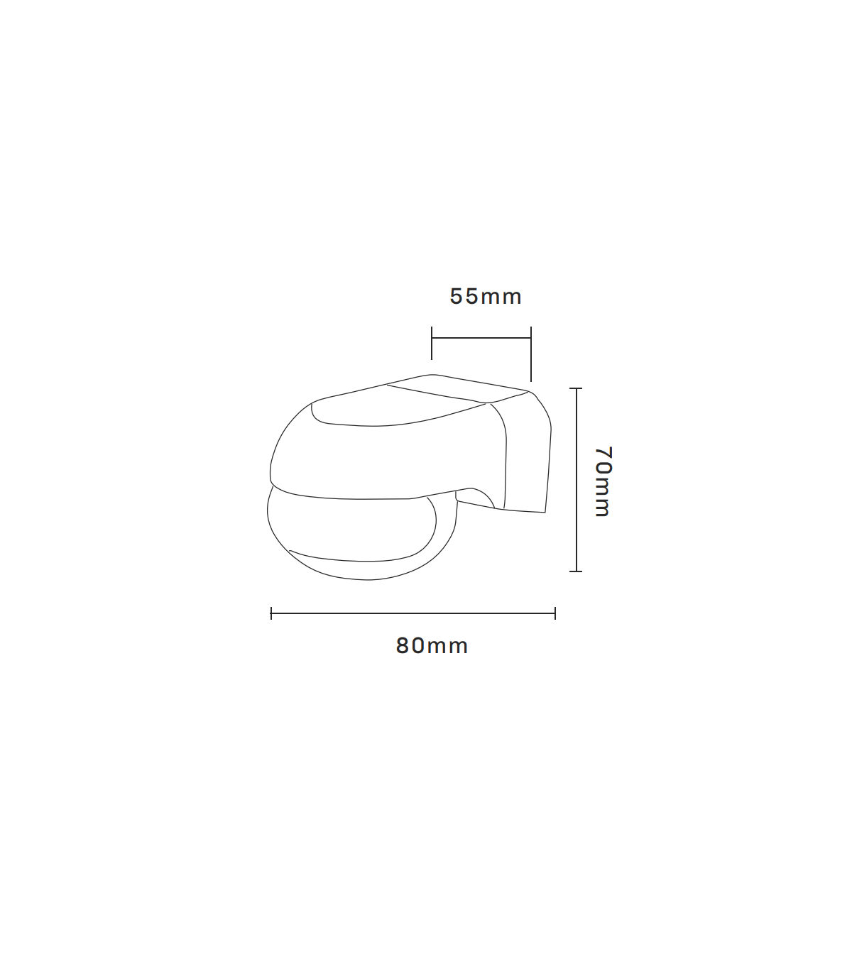 Detector Movimiento LUXTAR ST11 De Pared/Techo 12m IP44 Blanco