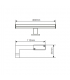 Aplique Led Baño LUXTAR 8W 640Lm IP44 40cm
