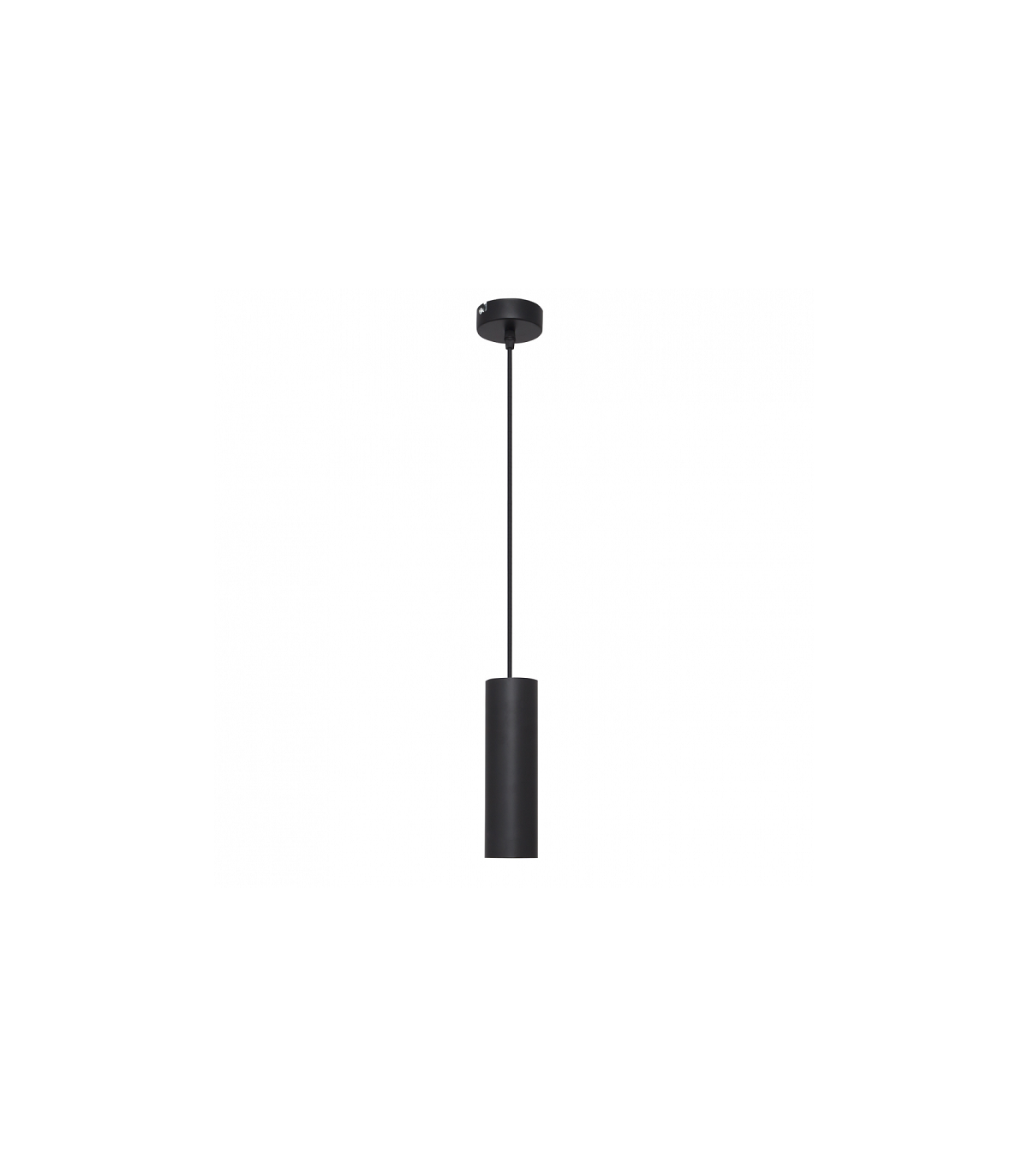 Colgante Hermione 1xGU10 Negro