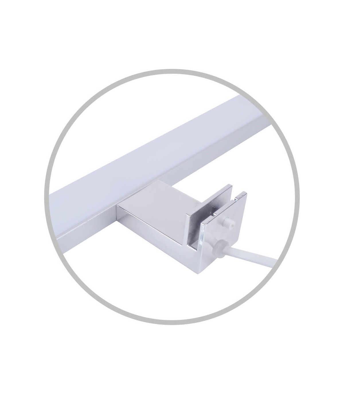 Aplique Led Baño LUXTAR 15W 1200Lm IP44 78cm