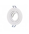 Aro Empotrable Basculante MAXLED Redondo Blanco/Blanco