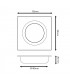 Aro Empotrable Basculante MAXLED Cuadrado Blanco/Blanco