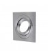 Aro Empotrable Basculante MAXLED Cuadrado Blanco/Blanco
