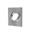 Aro Empotrable Basculante MAXLED Cuadrado Blanco/Blanco