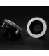 Aro Empotrable Basculante MAXLED Redondo Blanco/Negro