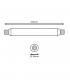 Sofito Led LUXTAR 9W 700LM 310mm S19