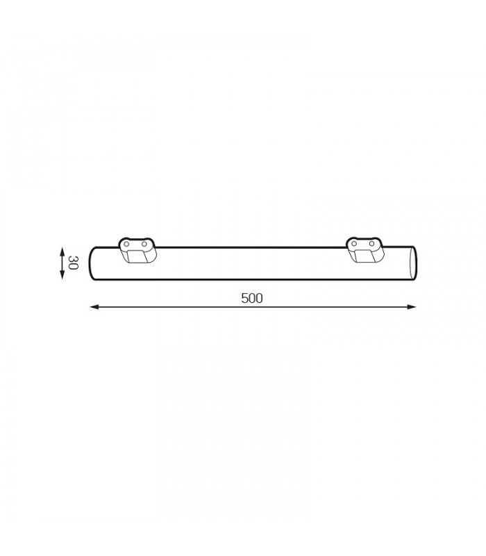 Lámpara Led Linestra 12W 1100LM 500mm S14S