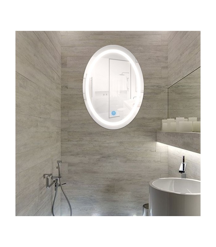 Espejo para Baño LED 15W Ovalado 6000K
