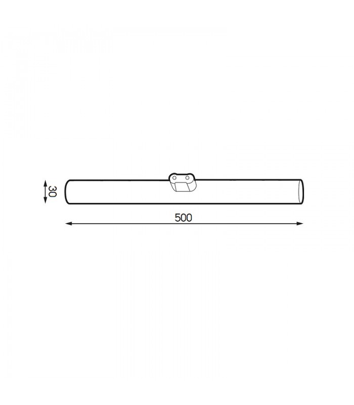 Lámpara Led Linestra 12W 1100LM 500mm S14d