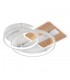 Plafón Led AZORES 120W 10200Lm Blanco/Haya CCT