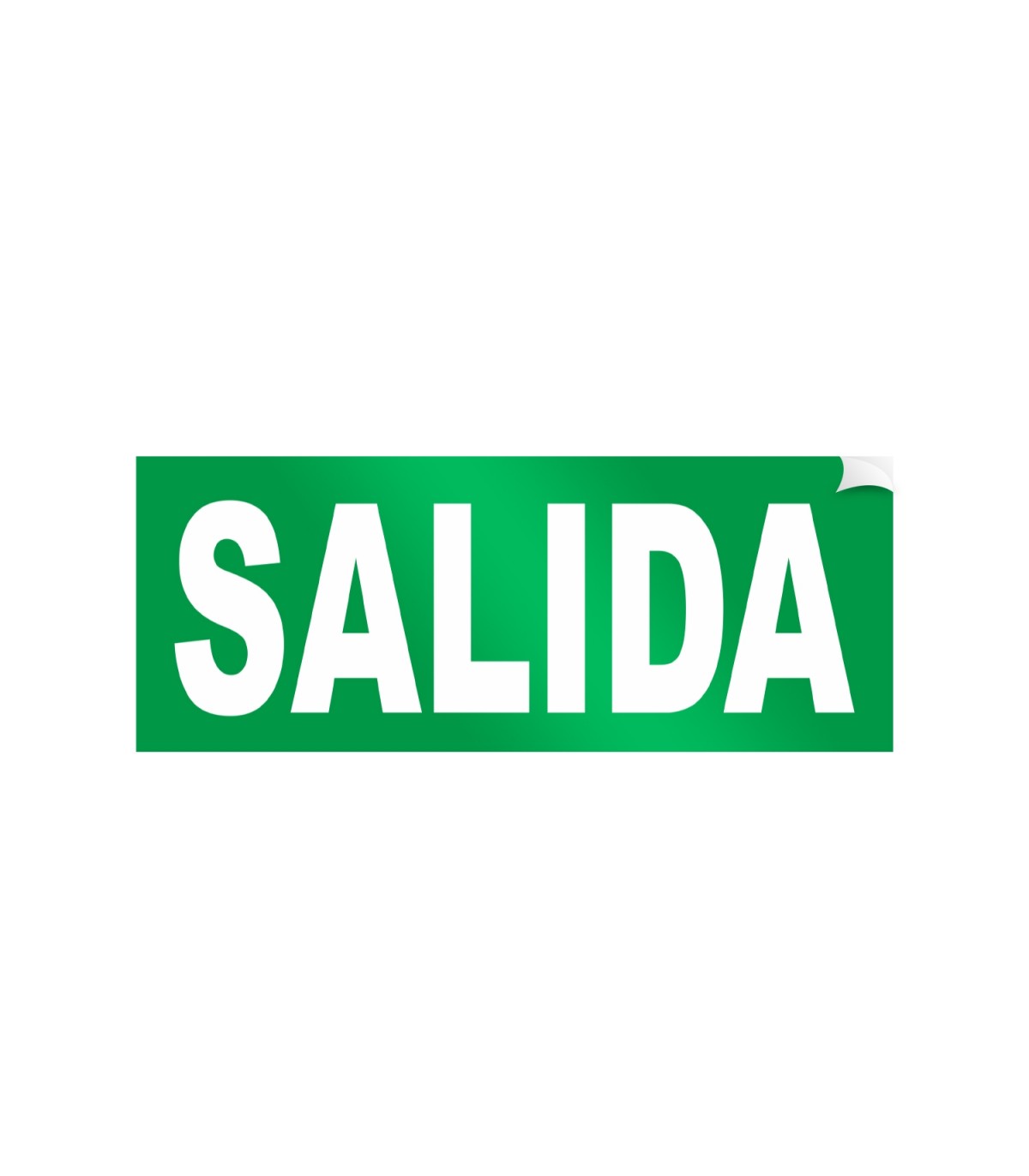 Pictograma Salida  Para Emergencia LM1081
