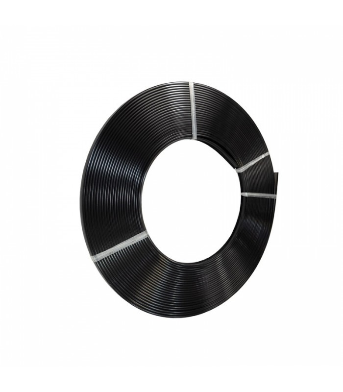 Rollo Difusor Negro Para Perfil Ancho 28Mm -30 Metros-