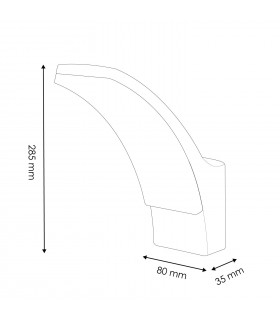 Aplique de Pared Led WINNI WHITE 12W 960Lm IP54 CCT