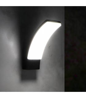 Aplique de Pared Led WINNI BLACK 12W 960Lm IP54 CCT